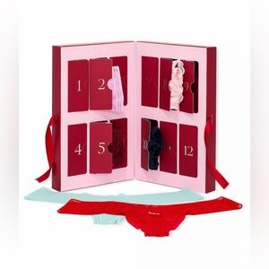 Victoria’s Secret 12 Days of Holiday Lacie Thong Panties Advent Calendar Size S